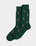RL POLO THE EQUESTRIAN EMBLEM DRESS SOCK