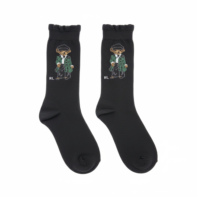 RL POLO THE DAPPER BEAR ANKLE SOCK