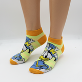 DONALD DUCK FUN ANKLE SOCKS (NEON POP)