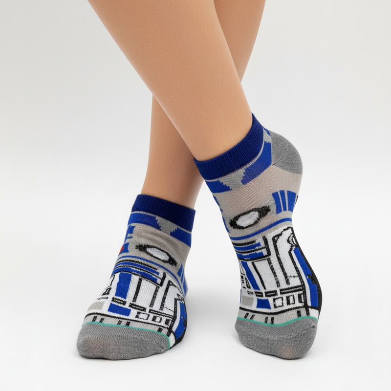 STAR WARS ASTRO-DROID COMPANION ANKLE SOCKS
