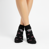 CHEF'S SPECIAL FISHBONE ANKLE SOCKS (BLACK)