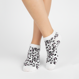PINK POP LEOPARD NO-SHOW SOCKS