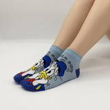 QUACKY TEMPER DONALD DUCK QUARTER SOCKS