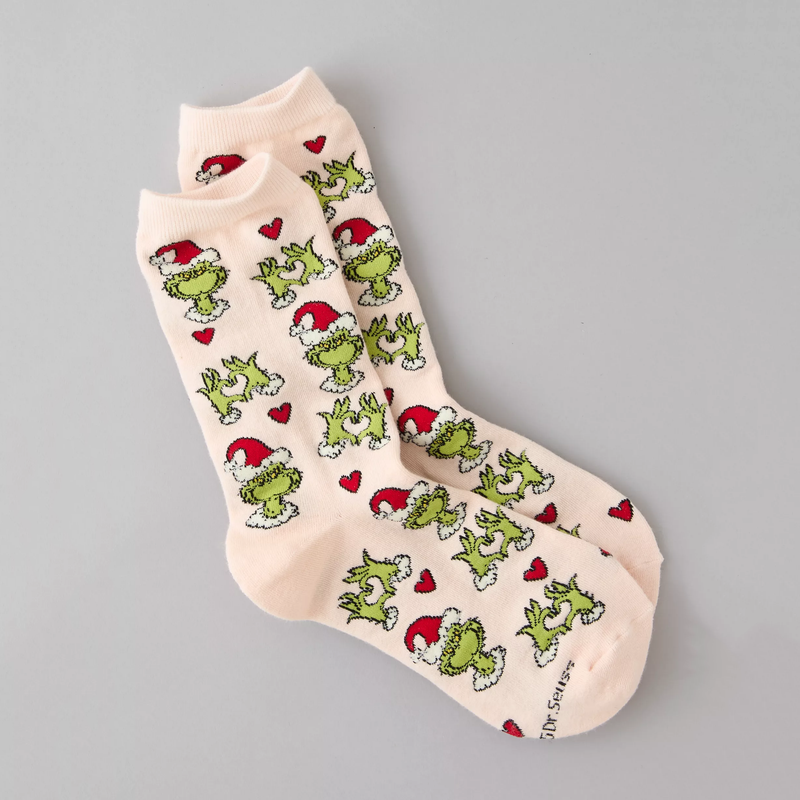 GRINCH CREW SOCKS