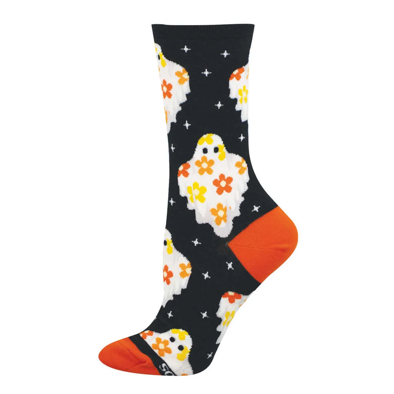 FLOWER GHOSTS CREW SOCKS