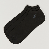 RL POLO BLACK ANKLE SOCKS