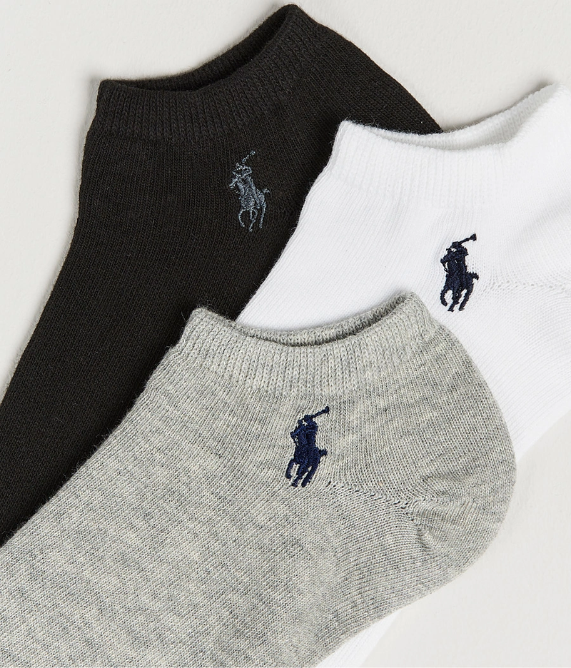 RL POLO BASIC ANKLE SOCKS PACK OF 3
