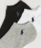 RL POLO BASIC ANKLE SOCKS PACK OF 3