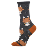 THANKSGIVING CAT CREW SOCKS