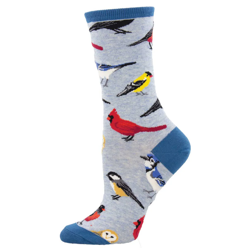 BIRD IS THE WORD CREW SOCKS