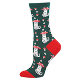 MUSHROOM CAT CREW SOCKS