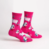 STRAWBERRY MILK CREW SOCKS