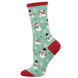 SNOWMAN CREW SOCKS