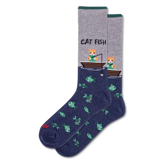 CAT FISH CREW SOCKS