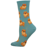 PERFECT POMERANIAN CREW SOCKS