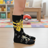 PIKACHU POWER-UP BLACK POKÉMON SOCKS (5 - 10 YRS)