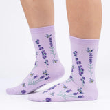 LAVENDER FIELD & HONEYBEE SOCKS