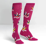 "VINTAGE PEACE" SPARROW SOCKS