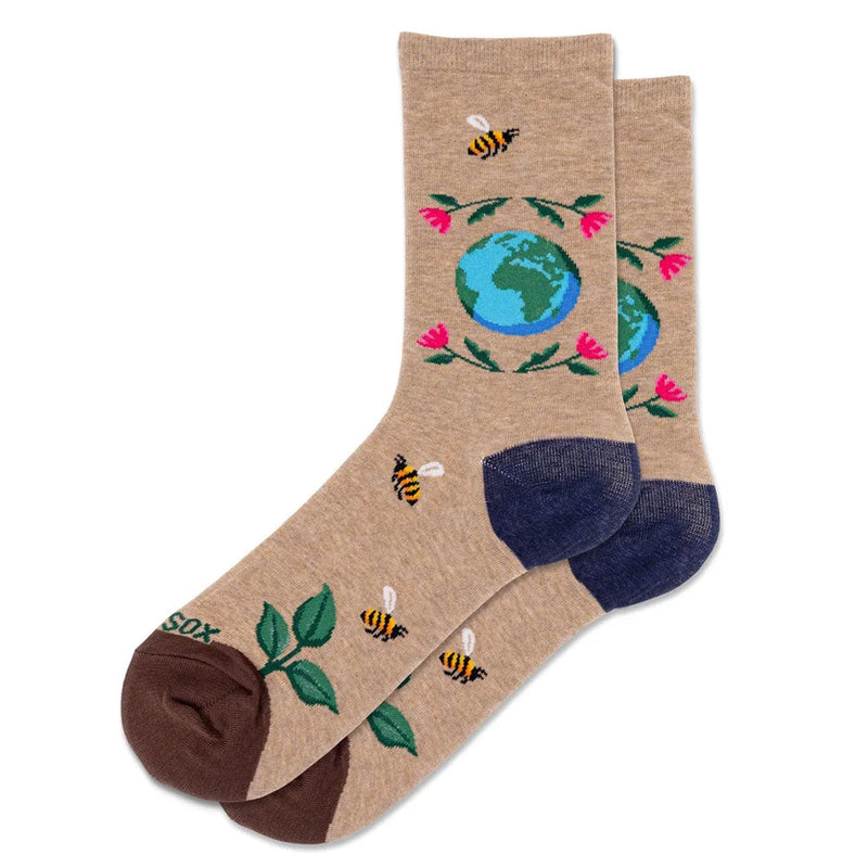 PLANETARY POLLINATORS CREW SOCKS