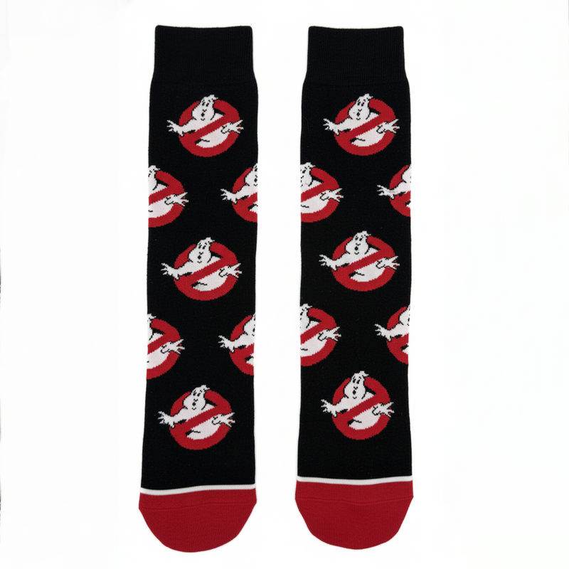 GHOSTBUSTERS RETRO LOGO SOCKS