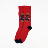 HOLIDAY GIFT BEAR CREW SOCKS