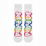 JET-PUFFED RAINBOW LOGO SOCKS