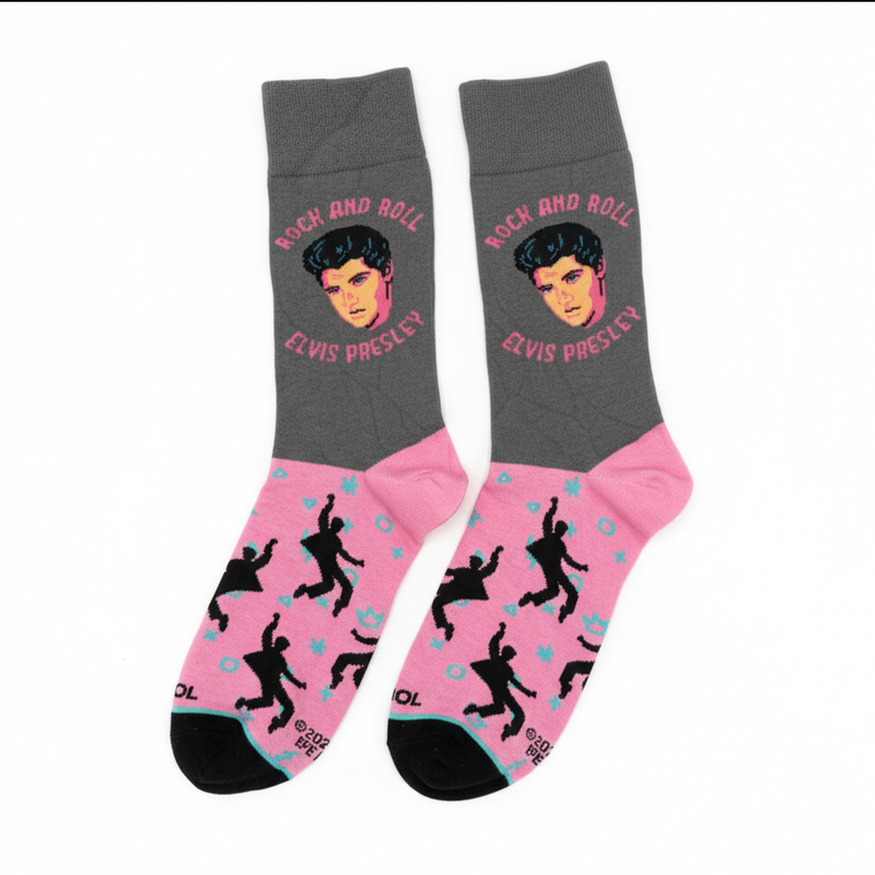 THE KING OF ROCK & ROLL: ELVIS PRESLEY SOCKS