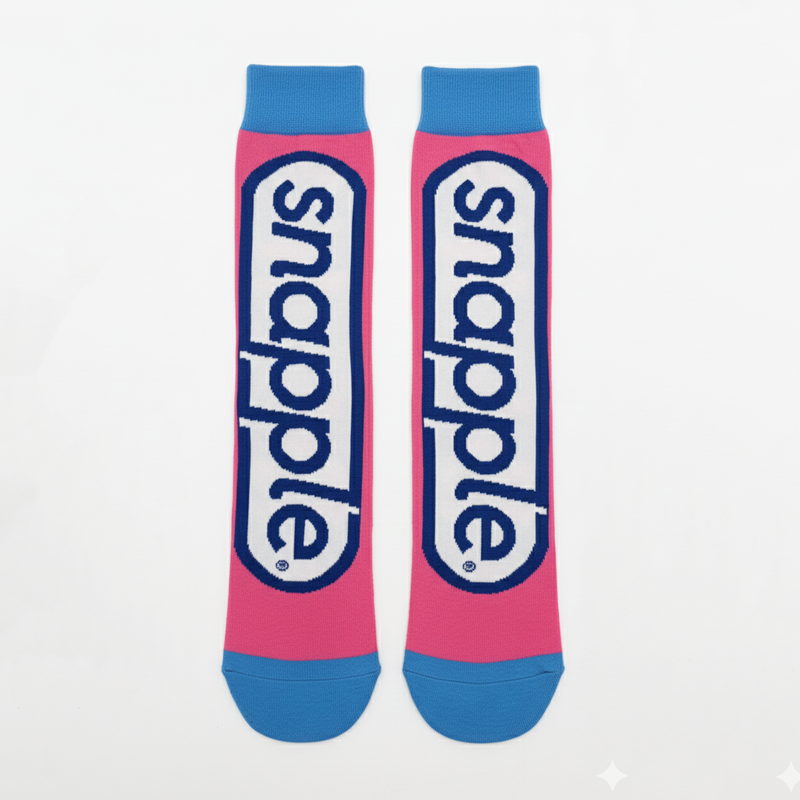 SNAPPLE RETRO LOGO CREW SOCKS