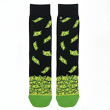 "MAKE IT RAIN" CASHMERE-SOFT MONEY SOCKS