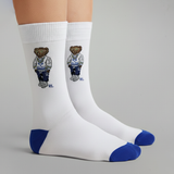 RL POLO VARSITY PREP POLO BEAR CREW SOCKS