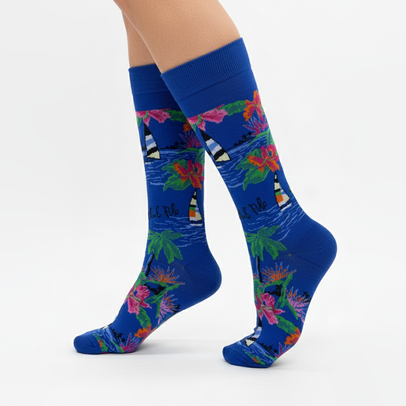 RL POLO CLUB POLO TROPICAL ISLAND SOCKS