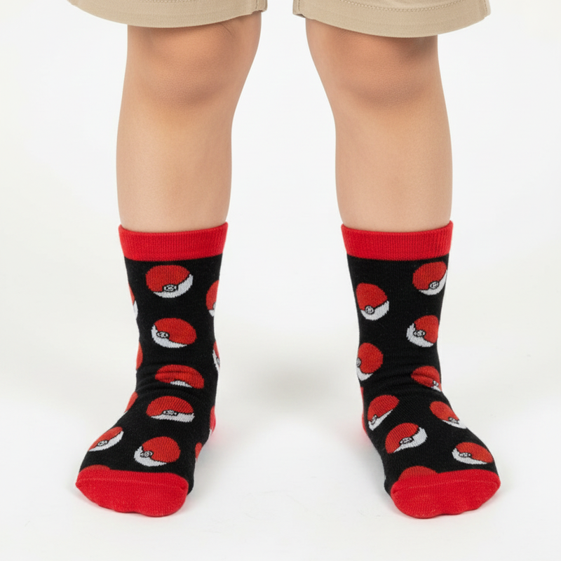 POKÉMON "MASTER CATCHER" POKÉBALL SOCKS