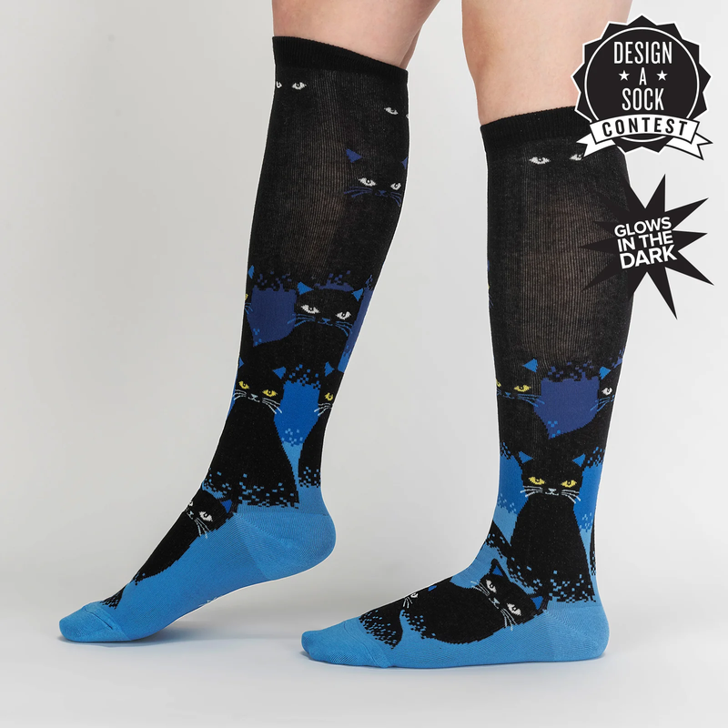 CATS IN THE DARK KNEE HIGH SOCKS