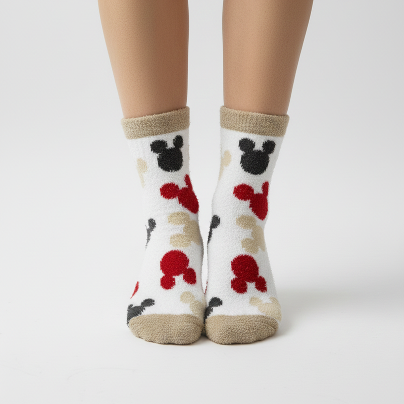 MICKEY MOUSE COZY WARM SOCKS