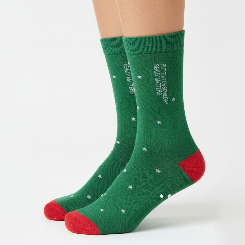 "SOMEDAY REALLY MATTERS" INSPIRATIONAL GREEN