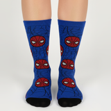 SPIDER-MAN CREW SOCKS 5-10 YRS