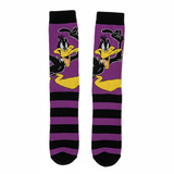 DAFFY DUCK STRIPED SOCKS