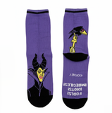 MALEFICENT "MISTRESS OF EVIL" SOCKS 7-10 YRS
