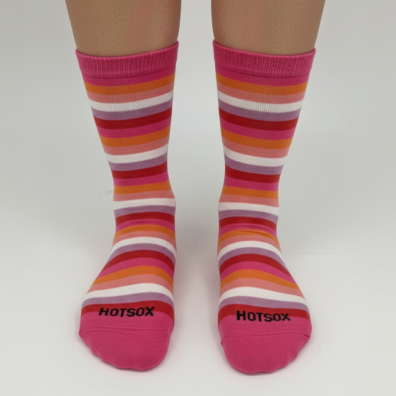 SUNSET STRIPED SOCKS