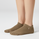 CLASSIC POLO ANKLE SOCKS - TAUPE