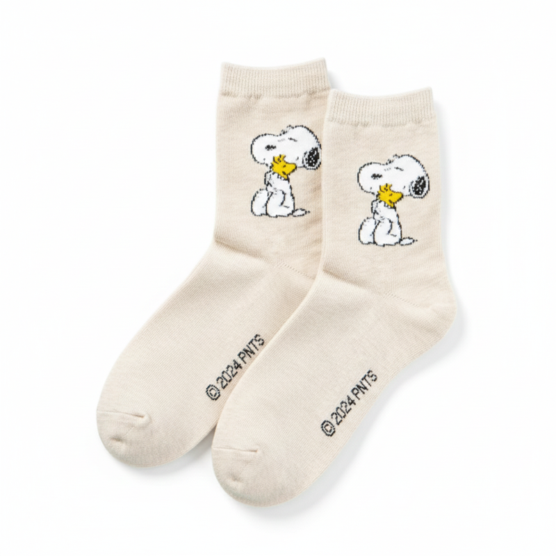 SNOOPY & WOODSTOCK HUGGING SOCKS