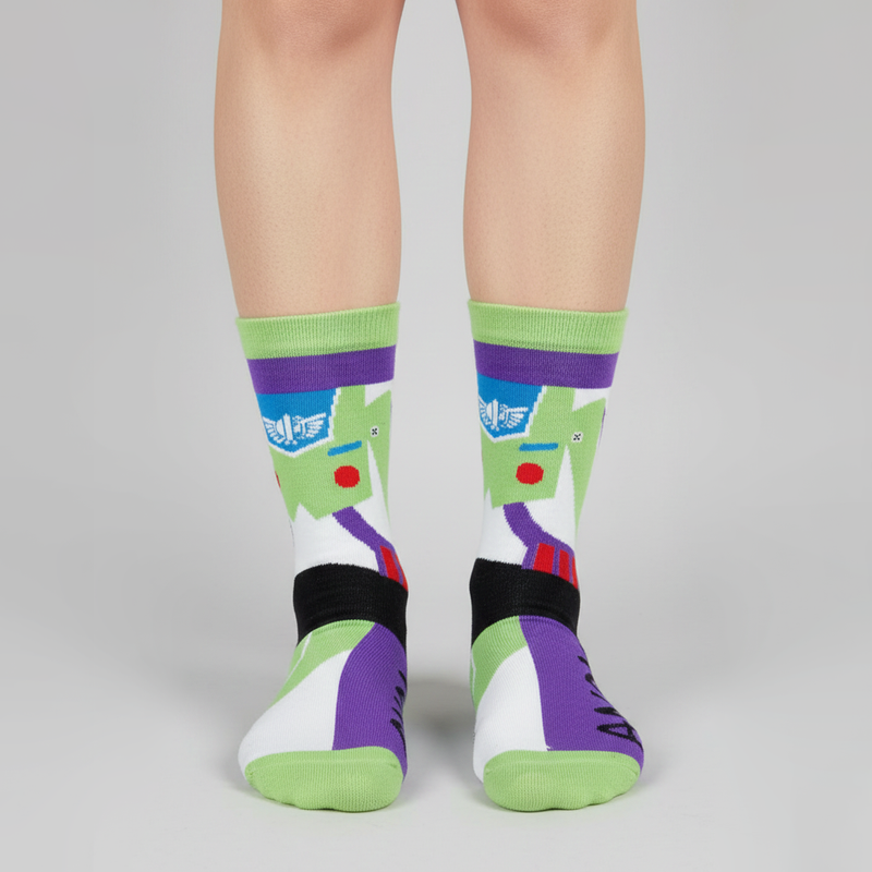 BUZZ LIGHTYEAR COSTUME SOCKS