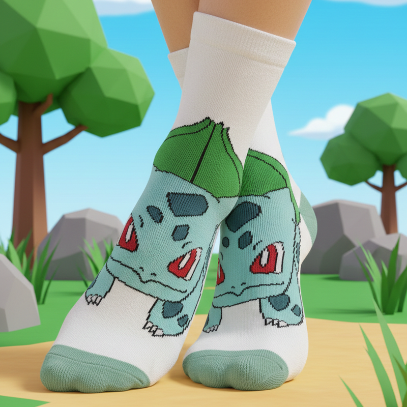 BULBASAUR SEED POKÉMON CREW SOCKS