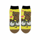 BEARY BEST FRIENDS MINION & TEDDY COZY WARM SOCKS