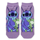 INTERGALACTIC BESTIES STITCH & FROG ANKLE SOCKS