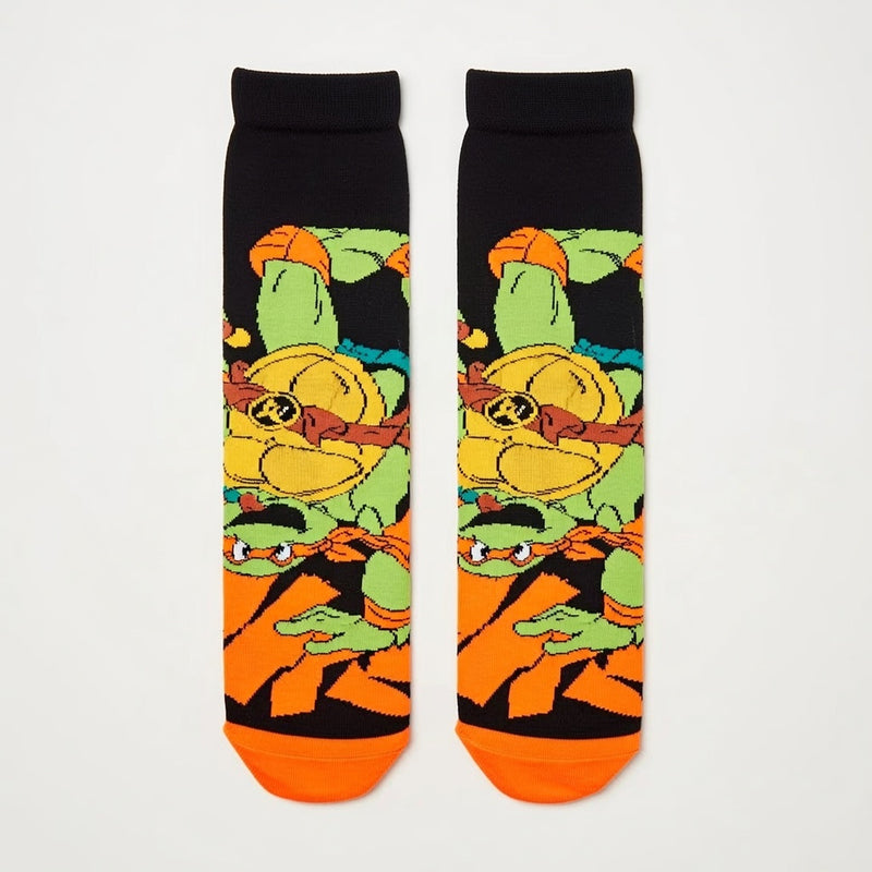 RADICAL REPTILE TMNT GRAPHIC SOCKS