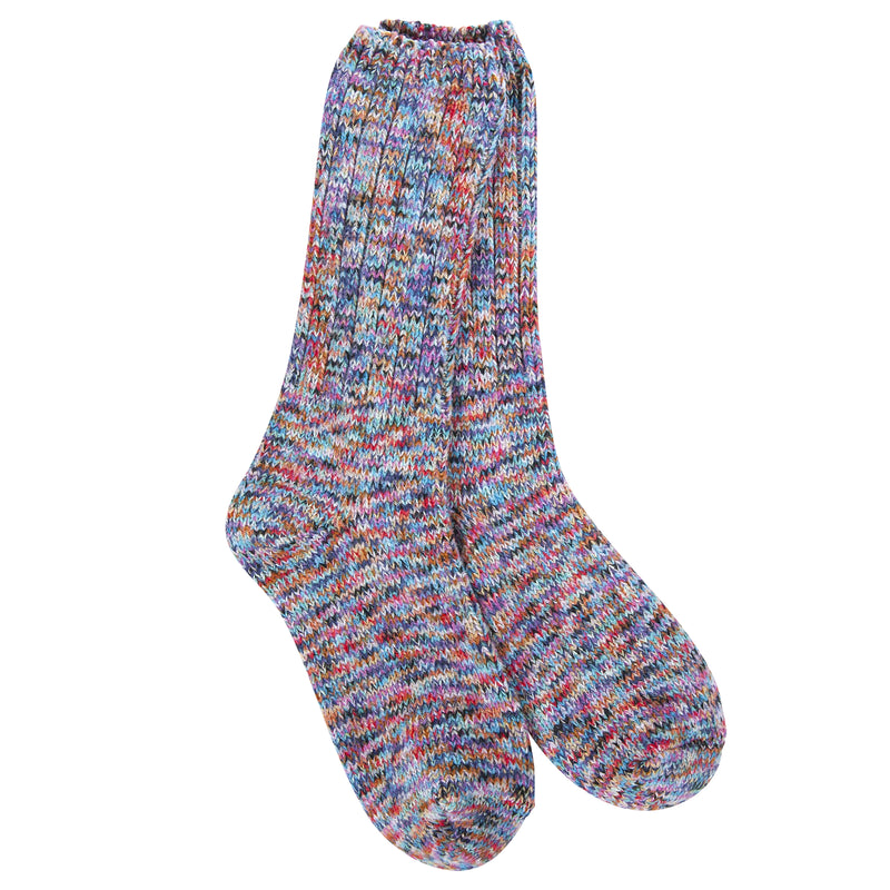 RAINBOW CONFETTI MARL COZY WARM SOCKS