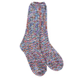RAINBOW CONFETTI MARL COZY WARM SOCKS