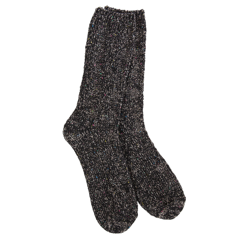 NIGHTFALL CABLE KNIT COZY WARM SOCKS