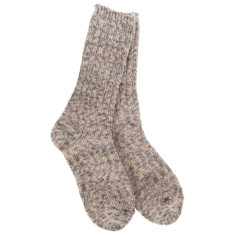 COCOA STONE MARL COZY WARM SOCKS